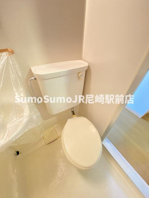猪名寺パークマンションⅠのトイレ|落ち着いたトイレです