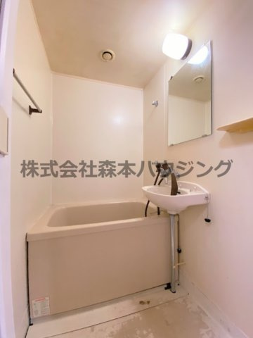【浴室】 | 　ラ・フォーレ古川橋 | 落ち着いた空間のお風呂です
