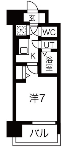 【間取り】 | レジュールアッシュウエストレジス