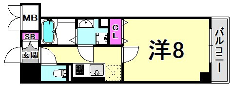 ボンニー元町の間取り