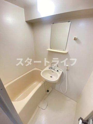 大阪市東淀川区下新庄３丁目の賃貸マンションの浴室