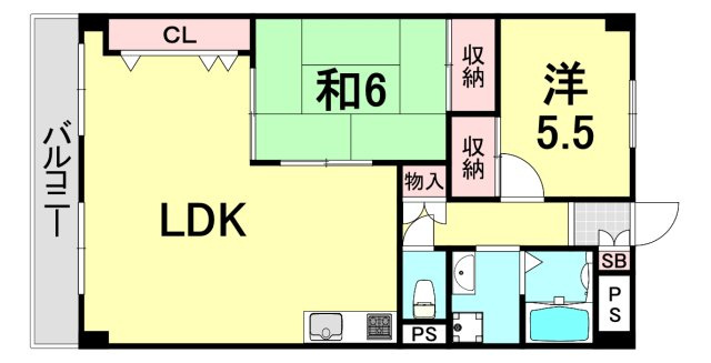 プラザインペリアルの間取り