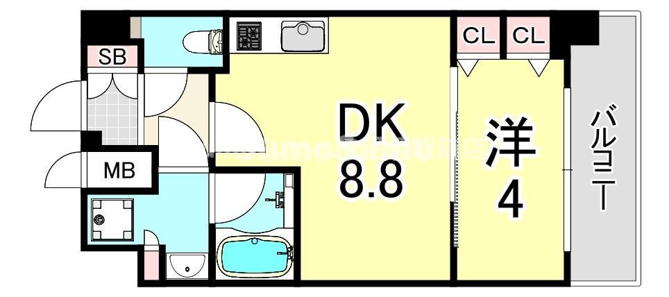 スプランディッドⅦの間取り