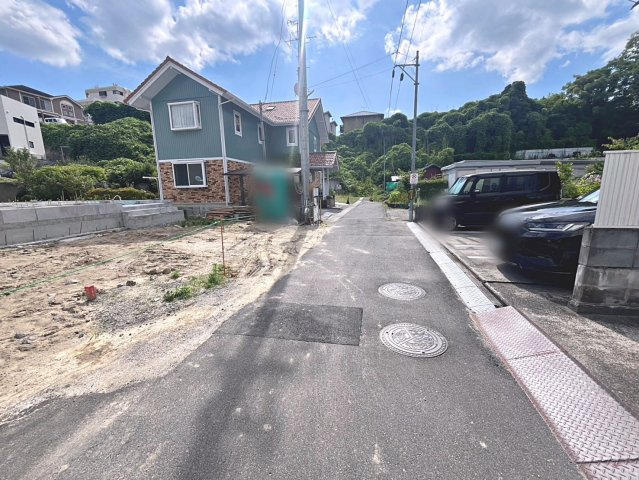 新築戸建・新築建売　郡山市桜木第2　赤木小・第五中の前面道路含む現地写真