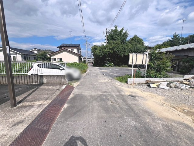 新築戸建・新築建売　郡山市桜木第2　赤木小・第五中の前面道路含む現地写真