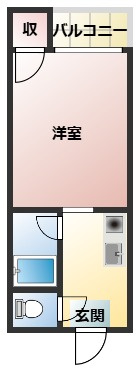 ピュアスモト　A棟の間取り