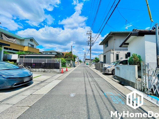 守山区太田井の前面道路含む現地写真