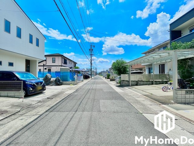 守山区太田井の前面道路含む現地写真