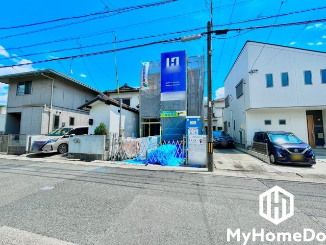 守山区太田井の前面道路含む現地写真