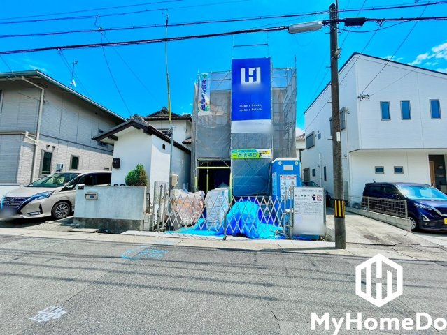 守山区太田井の前面道路含む現地写真