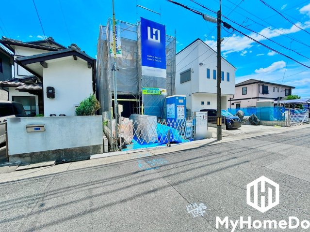 守山区太田井の前面道路含む現地写真
