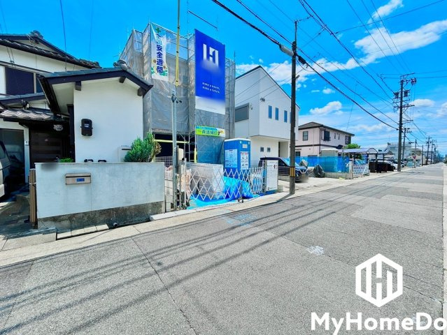 守山区太田井の前面道路含む現地写真