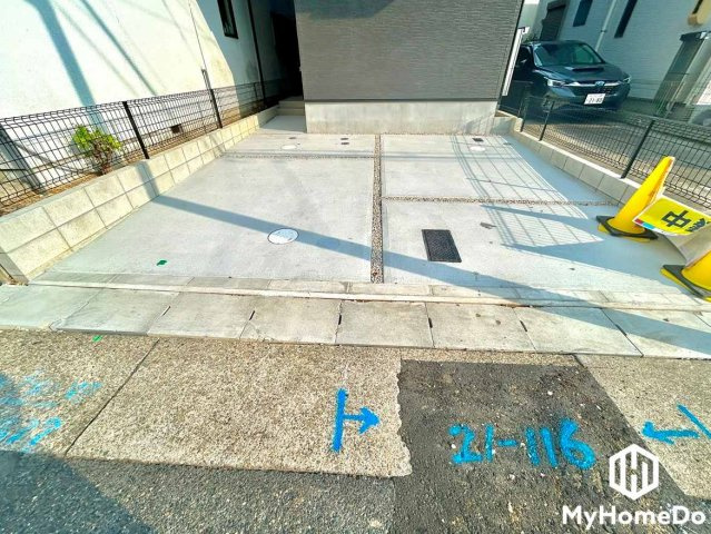 守山区太田井の駐車場|駐車スペースを2台分確保、来客時にも便利です