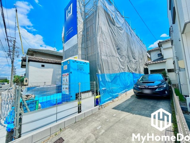 守山区太田井の前面道路含む現地写真