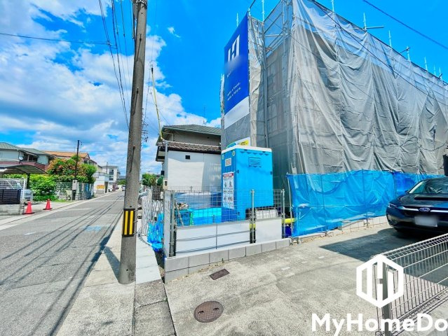 守山区太田井の前面道路含む現地写真