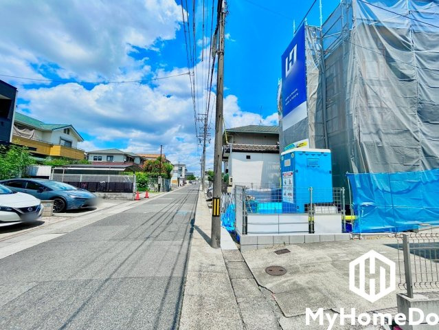 守山区太田井の前面道路含む現地写真