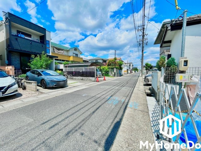 守山区太田井の前面道路含む現地写真