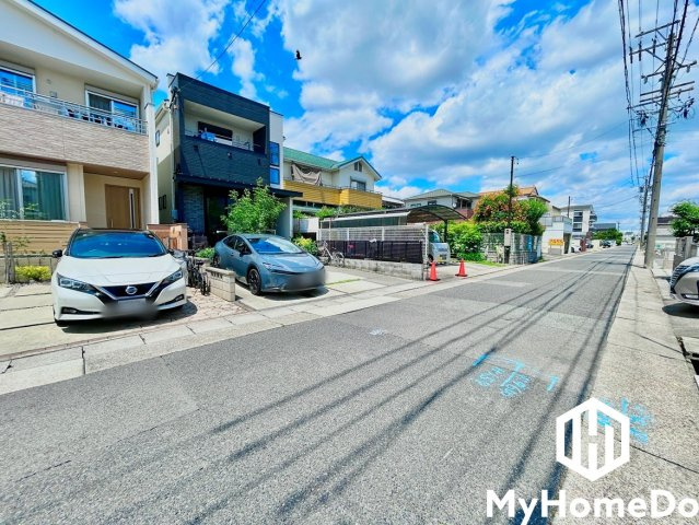 守山区太田井の前面道路含む現地写真