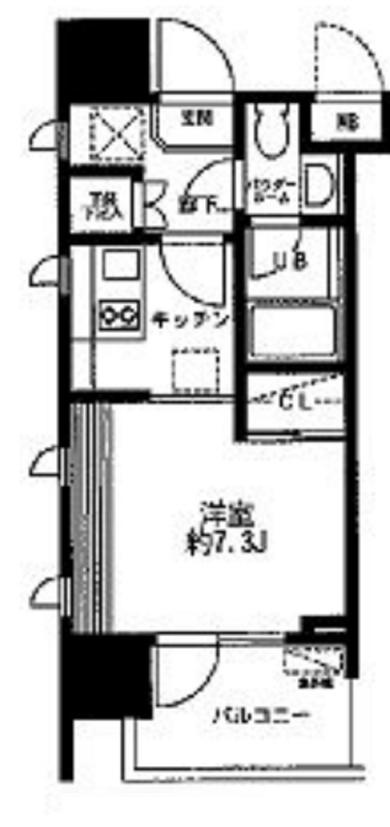 レジディア大森東の間取り|間取り