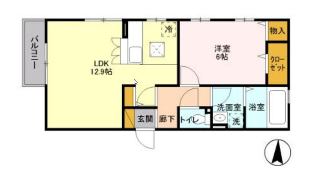 【間取り】 | フラッツ中野