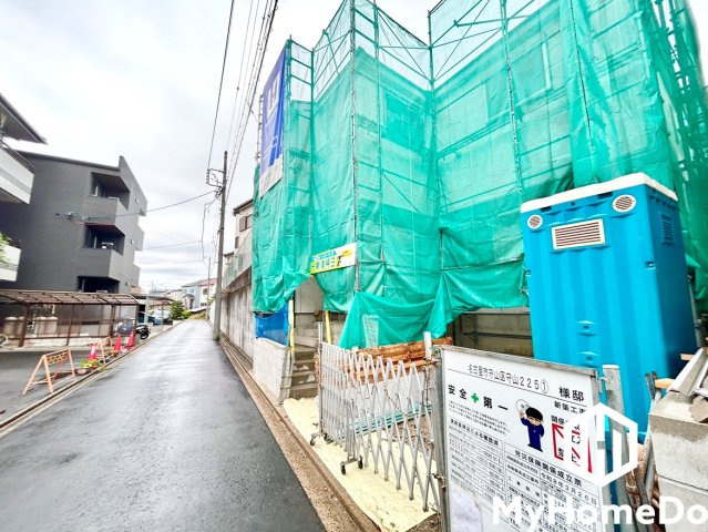 守山区守山２丁目の前面道路含む現地写真