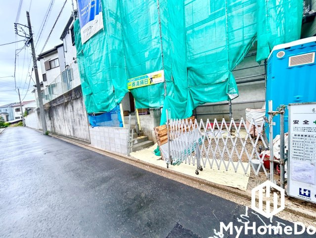 守山区守山２丁目の前面道路含む現地写真