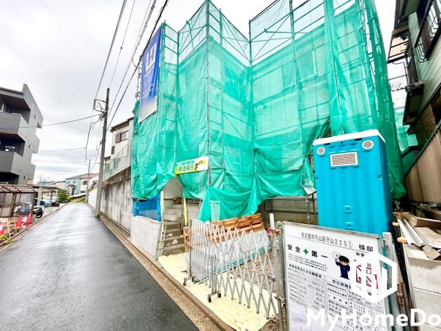 守山区守山２丁目の前面道路含む現地写真