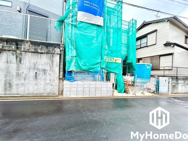守山区守山２丁目の前面道路含む現地写真