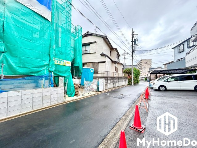 守山区守山２丁目の前面道路含む現地写真