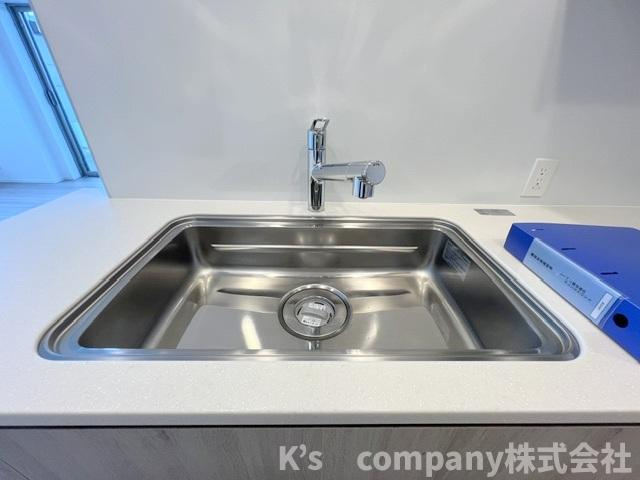 ◎藤沢市鵠沼海岸5丁目　レーベン鵠沼海岸のキッチン|耐久性に優れたステンレス素材のシンク◇