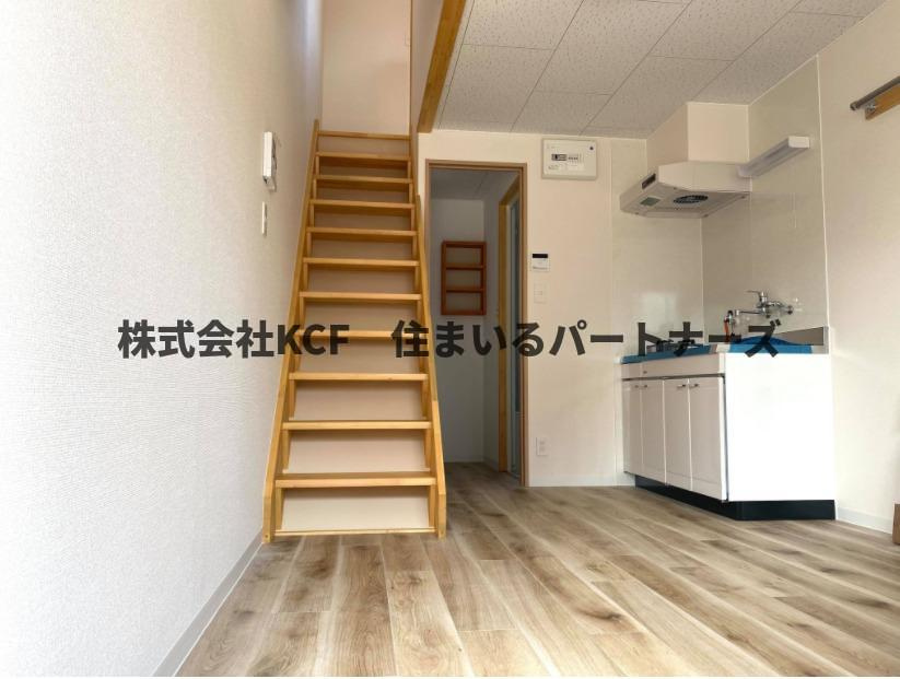 ikka広川Aの居間・リビング|使いやすい居間です