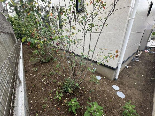 緑区北八朔町戸建の庭|四方に庭があることで、どのお部屋にも光と風をたっぷり取り込めます。