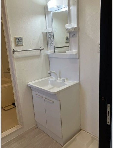 CASA　ABITAREの洗面所|スペースが確保できる洗面所です