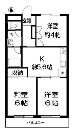 【間取り】 | パストラル山口