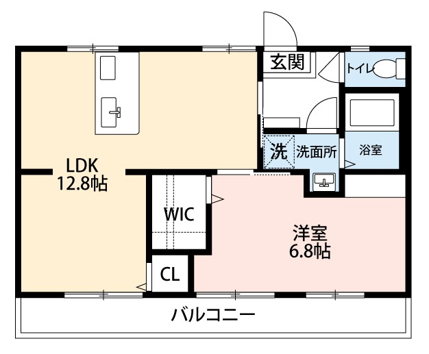 【間取り】 | コーポいちかわ