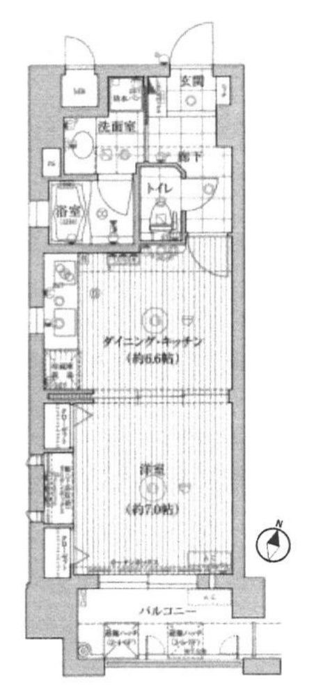 KAISEI神戸海岸通第2の間取り
