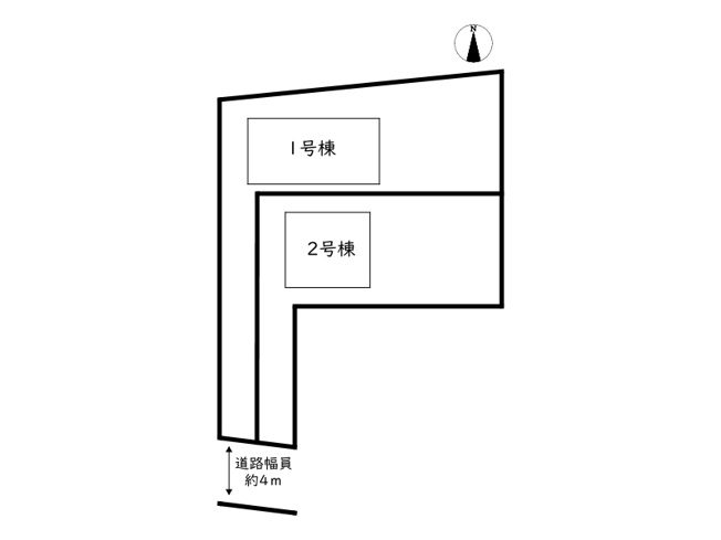 【区画図】 | 揖保郡太子町鵤第7／全2棟