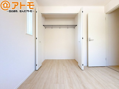 【収納】 | 清水区三保第9　新築戸建　全1棟 | 収納家具を減らせる容量の大きなクローゼット♪
