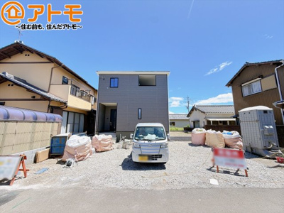 【駐車場】 | 清水区三保第9　新築戸建　全1棟 | 4台の駐車スペースです♪