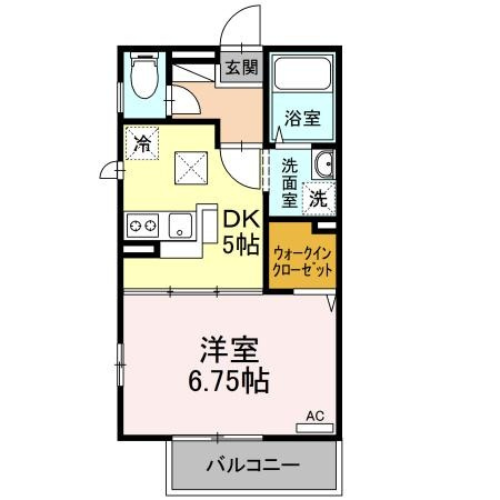 コンフォールⅤの間取り|間取りです。