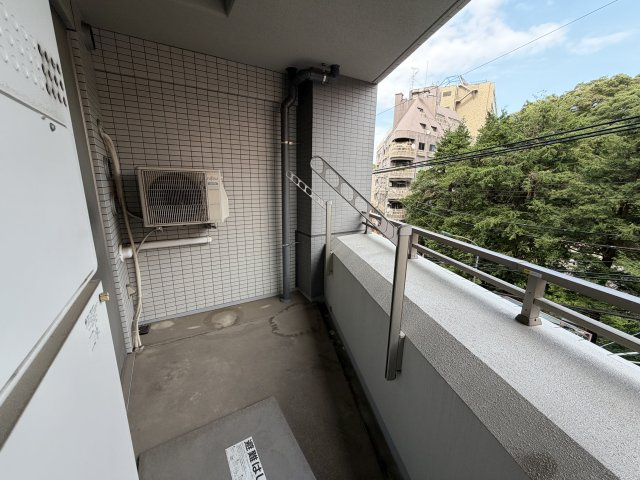 プレミスト松戸のバルコニー