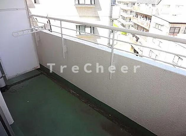 飛鳥ハイムのバルコニー