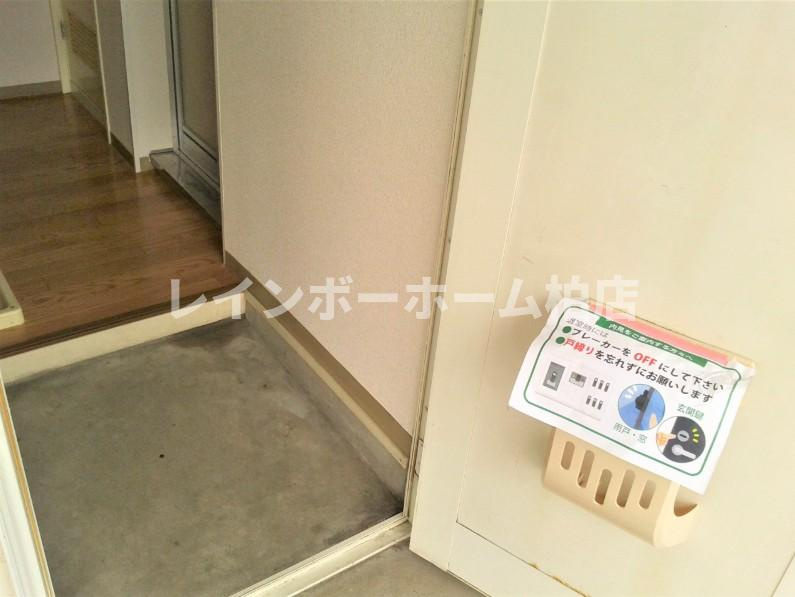 【仲介手数料：50％OFF】対象物件！の玄関|きれいな玄関です