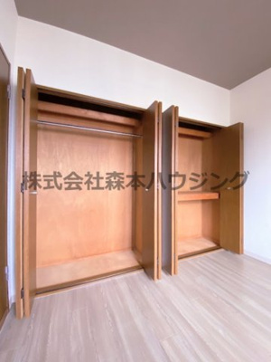 【収納】 | 　長楽ビル | たっぷりとした収納スペースです