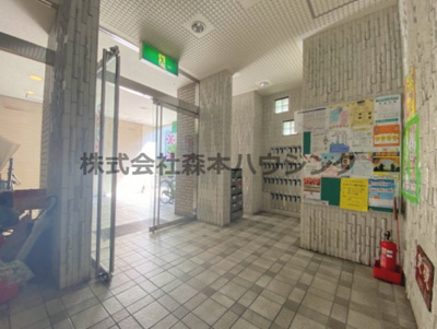 【ロビー】 | 　長楽ビル | 毎日通るロビーはこのようになっています