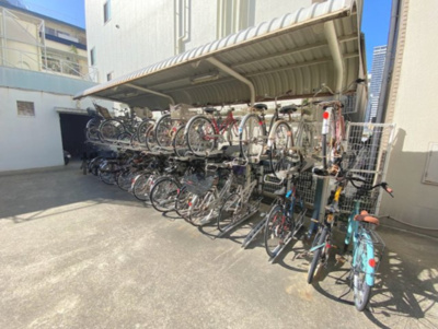 【その他共用部分】 | 　長楽ビル | 駐輪場です