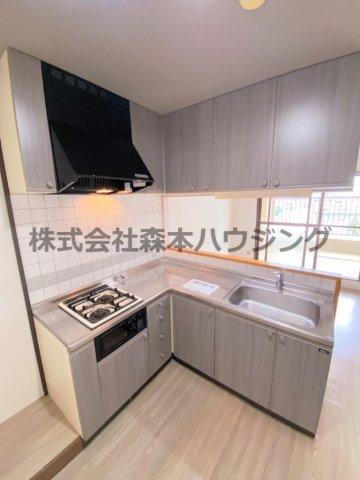 【キッチン】 | 　長楽ビル | お料理しやすいキッチンです