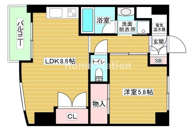 【間取り】 | アバンティパルコ野田