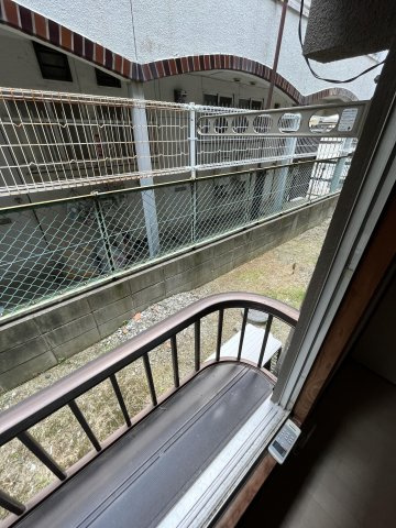 水谷コーポのバルコニー