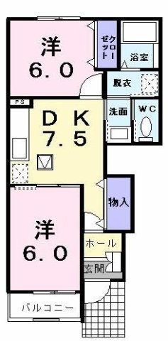 リバーサイドプラスワンの間取り